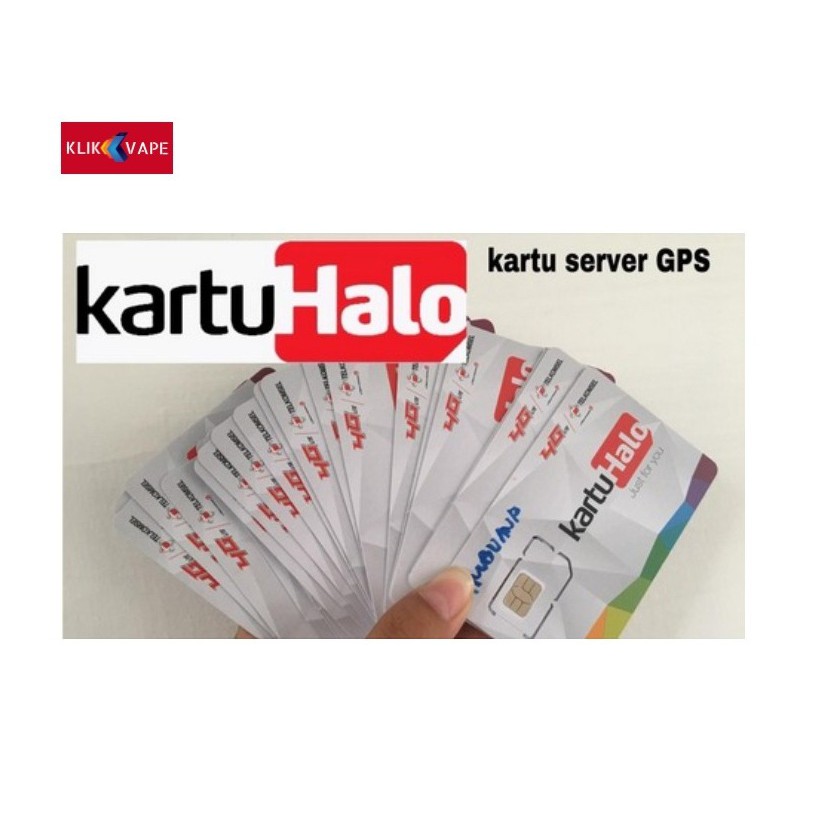 [Kartu Server GPS] Kartu Halo Khusus GPS Tracker MASA AKTIF 6 Bulan KlikVape Bandung