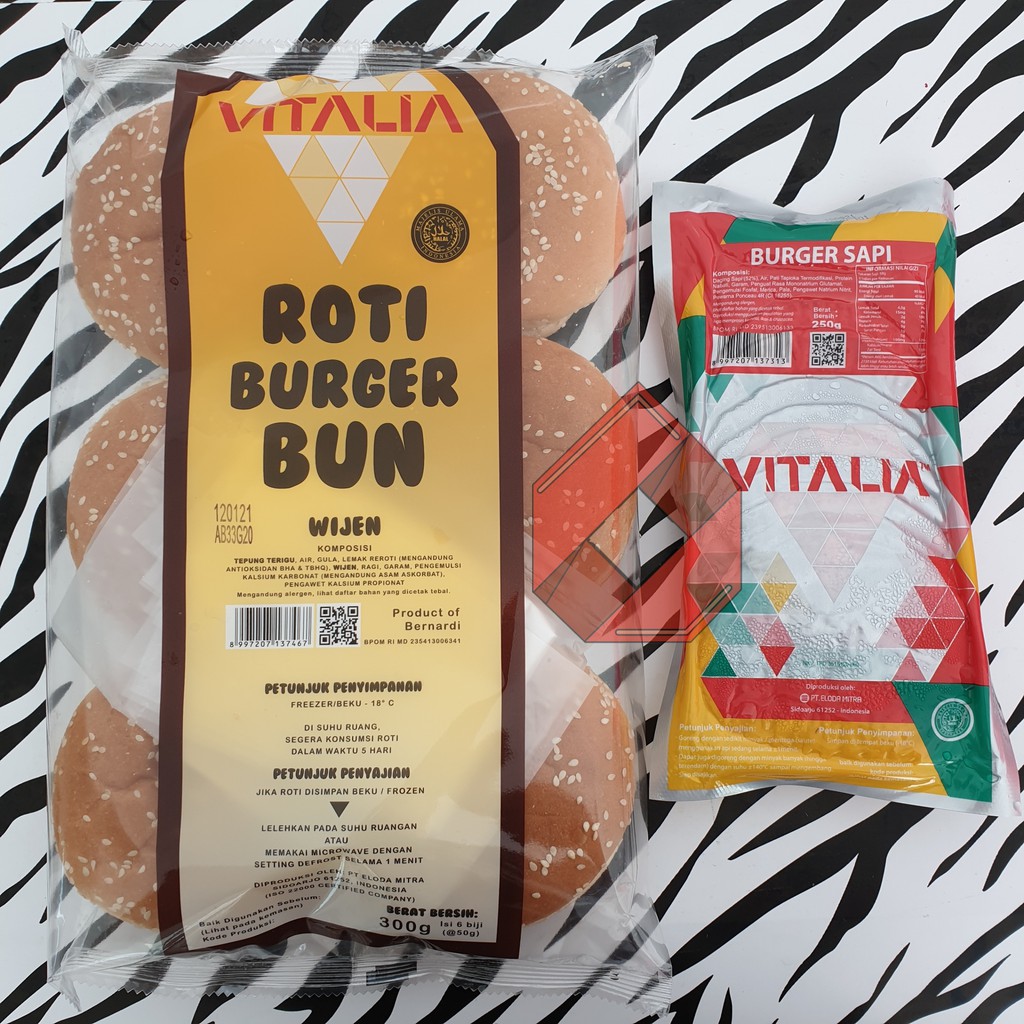 

PAKET VITALIA BURGER SAPI DAN ROTI WIJEN