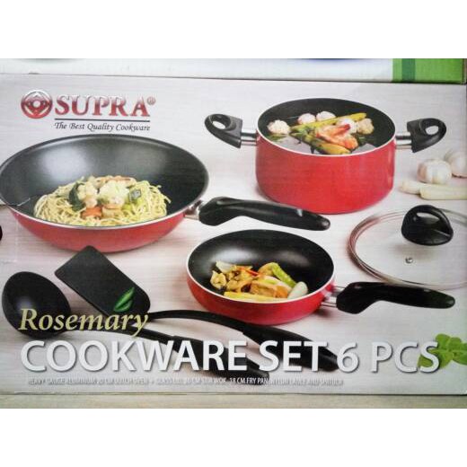 PANCI SET SUPRA 6PCS / ROSEMARY COOKWARE SET