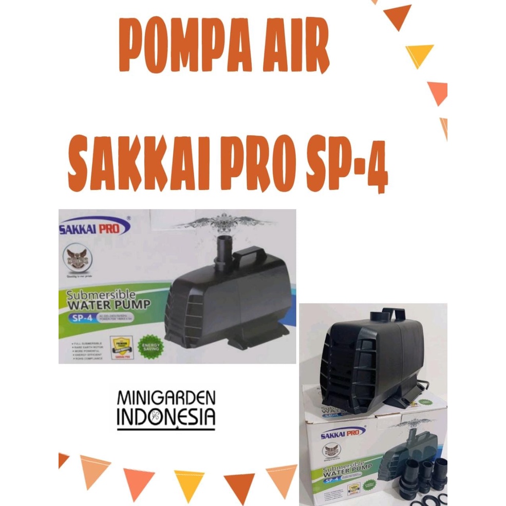 SAKKAI PRO SP-4 SUBMERSIBLE PUMP POMPA AIR CELUP FILTER AQUARIUM KOLAM