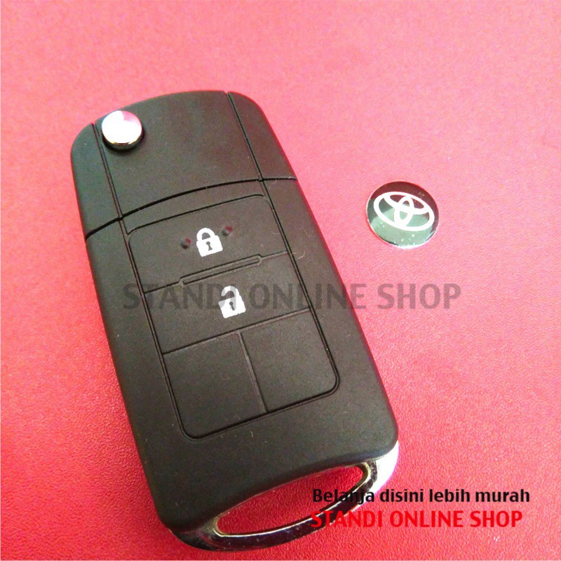 Casing Kunci Lipat FlipKey Rumah Kunci Toyota All New Yaris Sienta