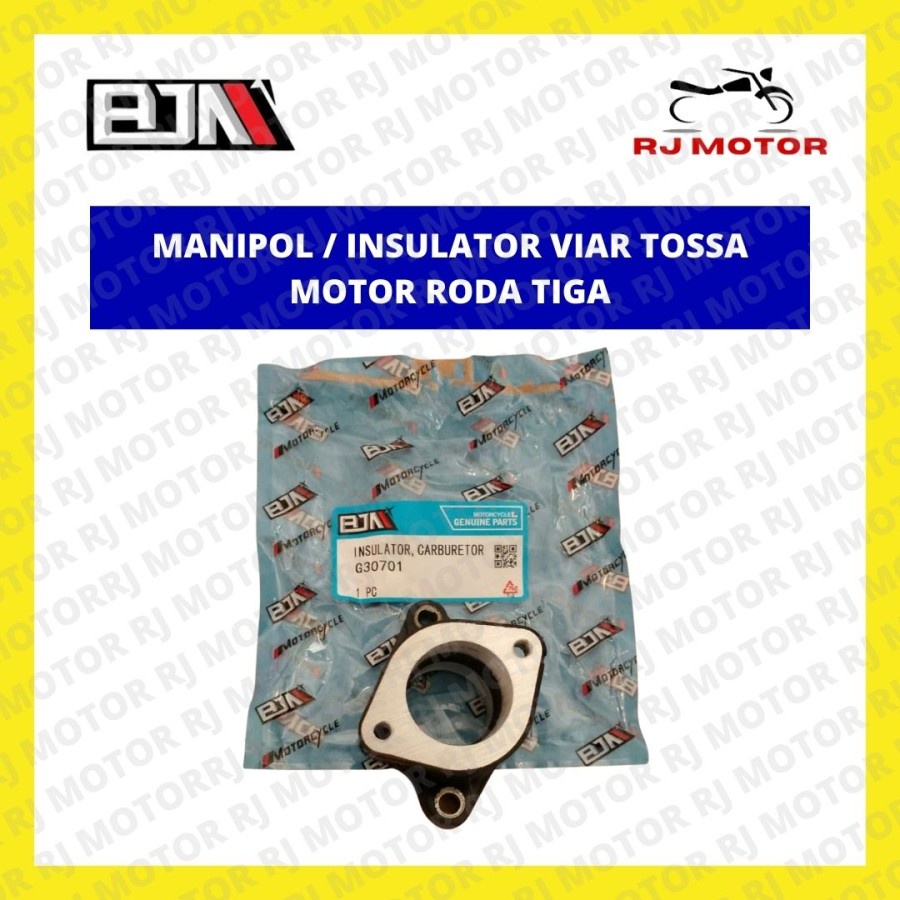 MANIPOL INSULATOR VIAR TOSSA MOTOR RODA TIGA BJM KUALITAS BAGUS