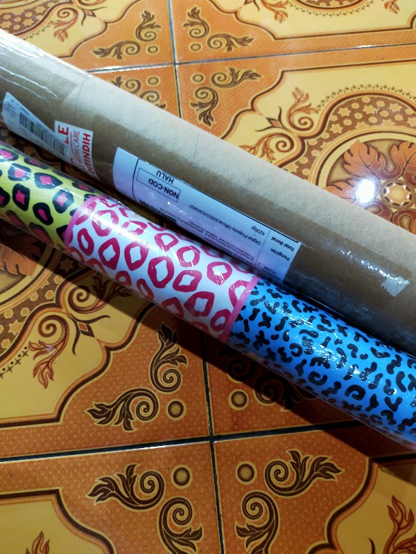 Stiker Tegel Hiasan Dinding Lantai Dapur Rumah Meja Kamar Tangga Rumah - Tg