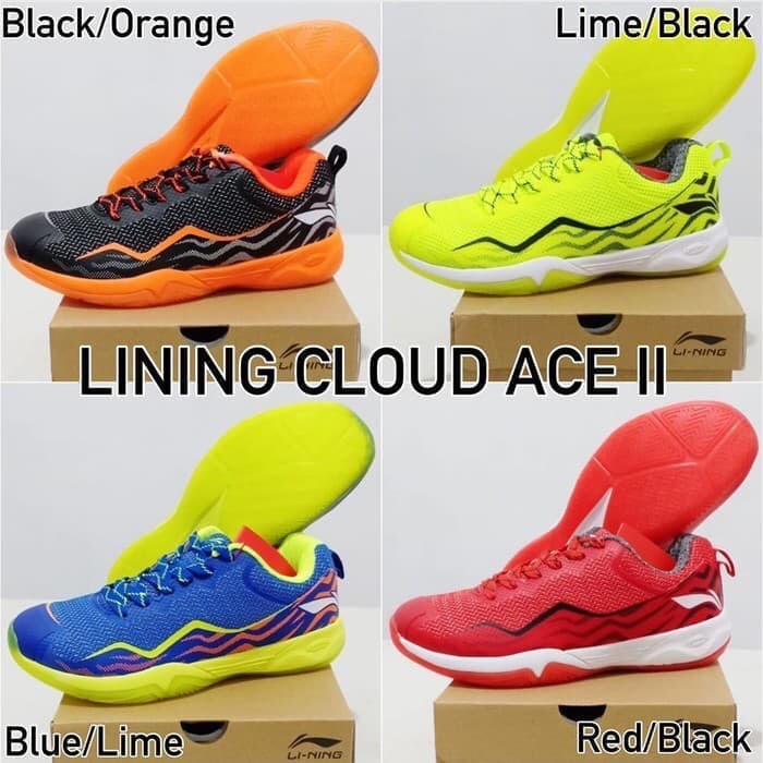 Sepatu Badminton Lining Lining AYTP057 CLOUD ACE II