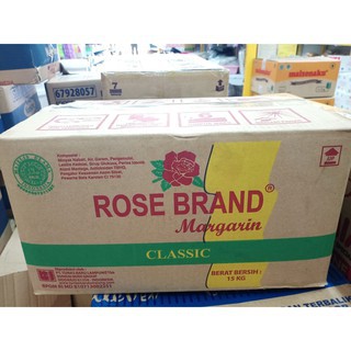 Mentega Rose Brand Classic - Mentega Kuning  15kg - Gosend Only!!!