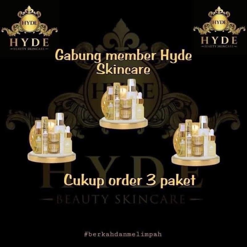 HYDE BEAUTY SKINCARE PAKET GLOWING RESELLER