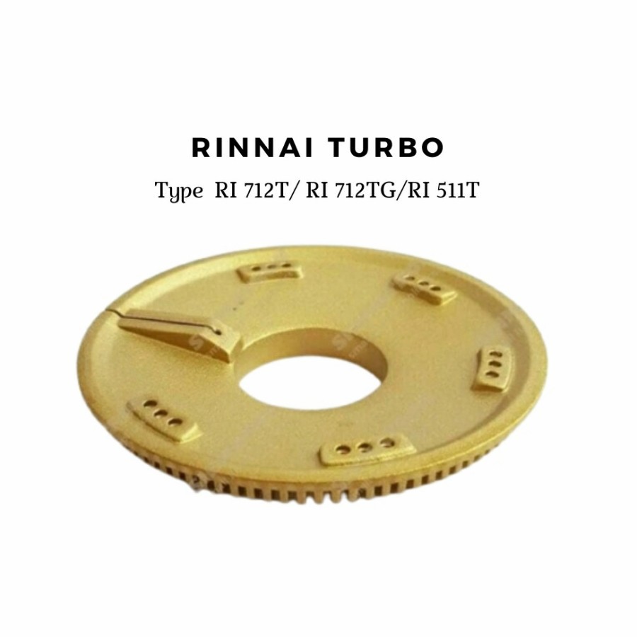 Burner Kuning Rinnai Turbo 511T/712T/712TG