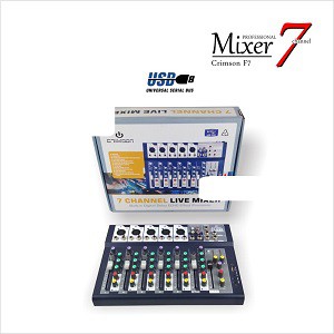 Professional Mixer Crimson F7 7 channel