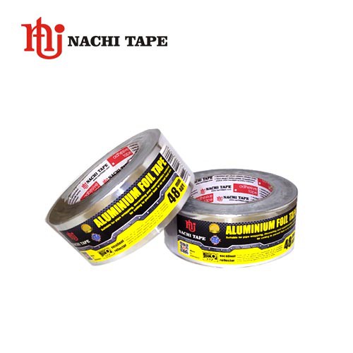 

Nachi Aluminium Foil Tape Lakban Isolasi Plakban Selotip 48mm x 40yard