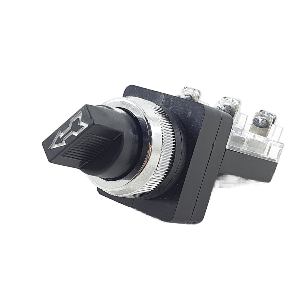 Saklar Selector Switch 2 Posisi On Off 25mm 2 Step