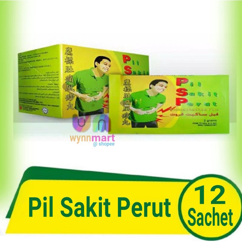 ( PSP ) Pil Sakit Perut @12 x 2g / Box