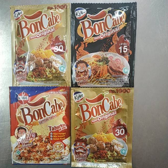 

Kobe boncabe sachet
