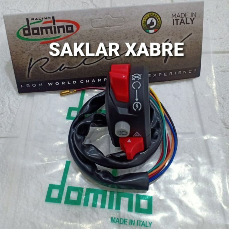 Saklar Xabre Plus tombol Saklar Kanan Domino Variasi Model Xabre Stater,Dim,Hazard,Engine Stop