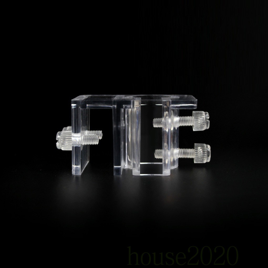 Aquarium Inflow Outflow Tube Holder Acrylic Fix Hose Pipe Mount Freshwater Fish Planted Aquarium Fixing Tubing Clamp