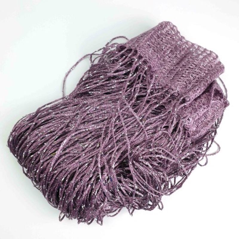 TIRAI BENANG GLITER UNGU TUA/TIRAI GLITER/TIRAI BENANG/TIRAI PINTU/TIRAI UNIK/TIRAI KOREA