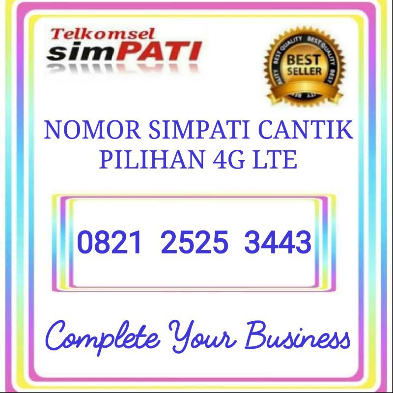 Nomor cantik simpati