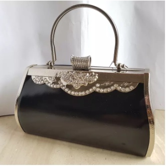 Tas Pesta Farnell Kondangan Clutch Import Cantik BESAR Kilap Glitter 2854 / 2861