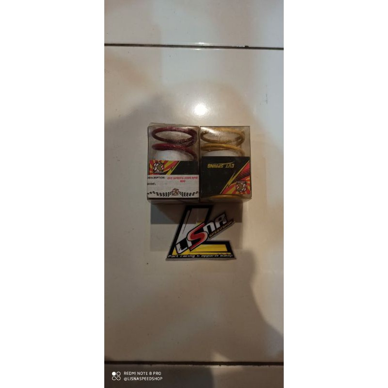 Per CVT mio kawahara 1500 - 2000 rpm