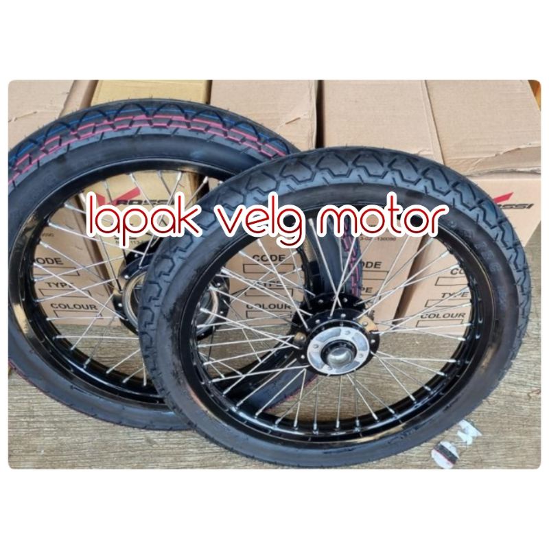 velg rx king ring v Rossi UK 160/185x18 atau 185/215x18 plus ban
