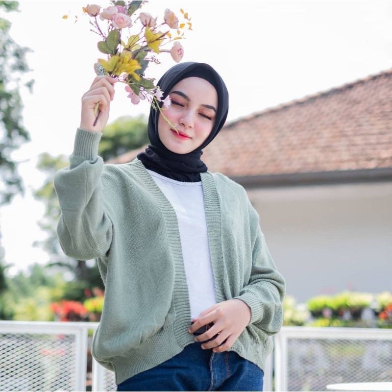 KBS CARDY FLUFY 7 GET TEBAL CARDIGAN