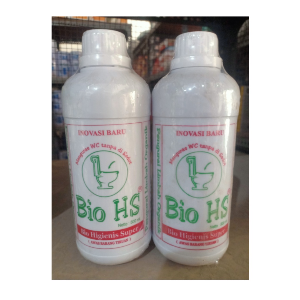 Jual BIO HS 0.5 LTR MENGURAS WC TANPA SEDOT /PENGURAS LIMBAH ORGANIK ...