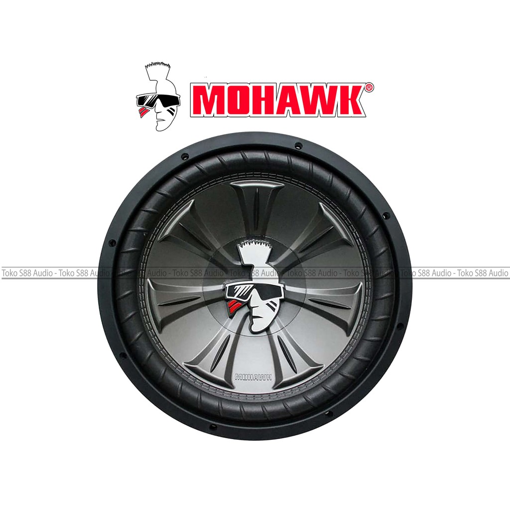 Mohawk Crystal MC-1244 Dual Voice Coil Subwoofer 12 Inch