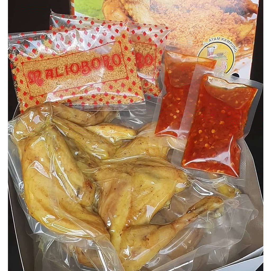 

Ayam Goreng Utuh Frozen Kremes Malioboro Ayam Kampung Pejantan Plus Sambal Lauk Siap Masak