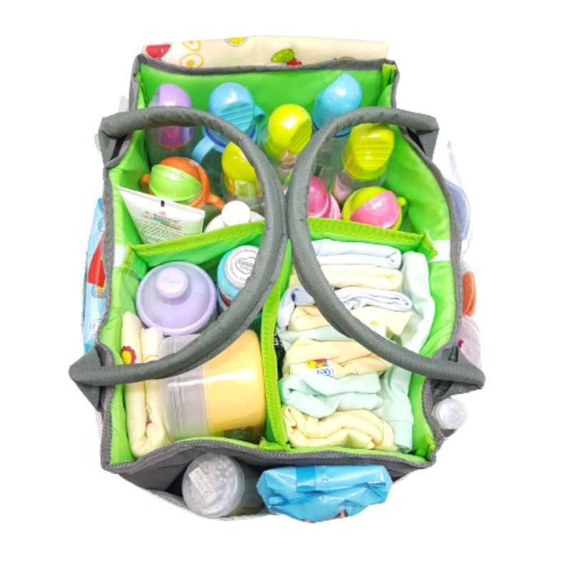 Caddy Bag Argen  + Korset stagen + ( PAKET 2 ITEM )  Caddy Bag  Diaper Organizer / Tas Popok Peralatan Bayi / Multipurpose organizer baby bag / diapers bag / tas perlengkapan bayi / Tas baby