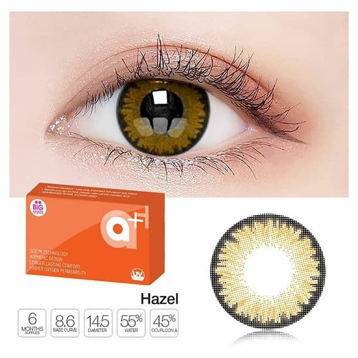 SOFTLENS X2 A+ NEW MINUS (-0.50 s/d -6.00) GREY &amp; HAZEL