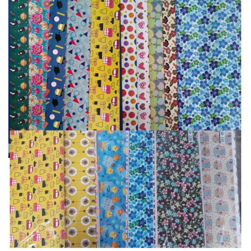 

kertas kado SiDu motif ukuran standart