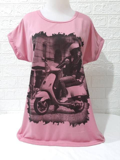 Kaos kimono jumbo | kaos jumbo wanita