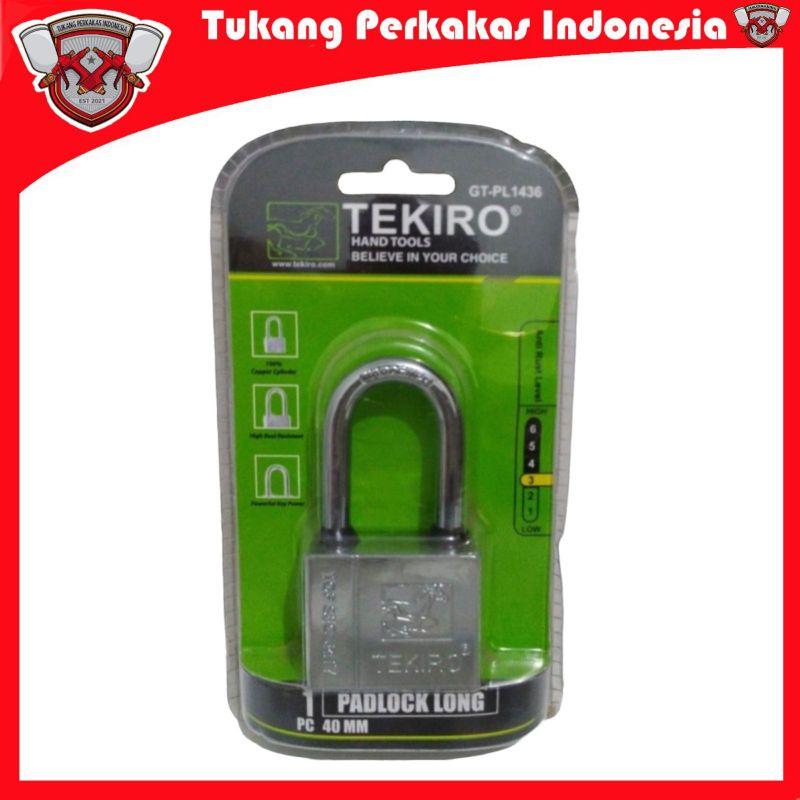 TEKIRO GEMBOK LEHER PANJANG 40MM