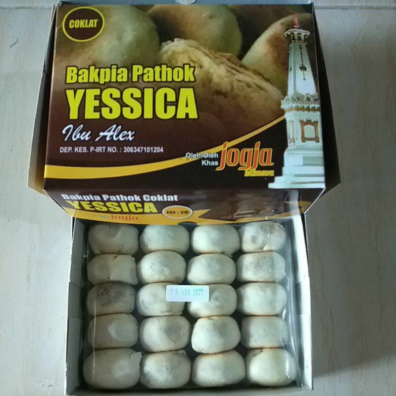 

KHAS JOGJA⚡ BAKPIA PATHOK YESSICA | Kue pia COKLAT