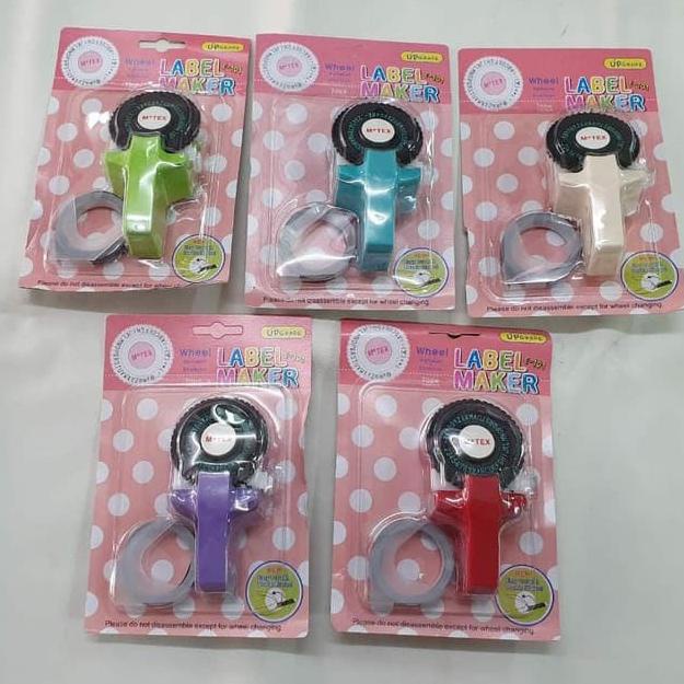

[PRODUK RAHCY] MOTEX dymo embossing label maker SIA