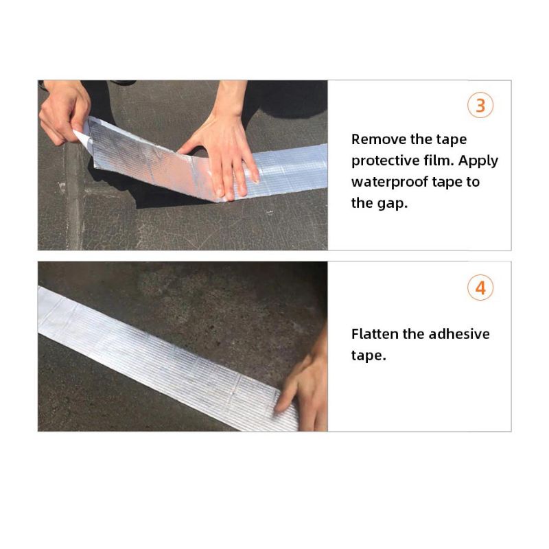 Lakban Anti Bocor Anti Air Waterproof Aluminum Foil Tape Ukuran 30 cm x 5 Meter