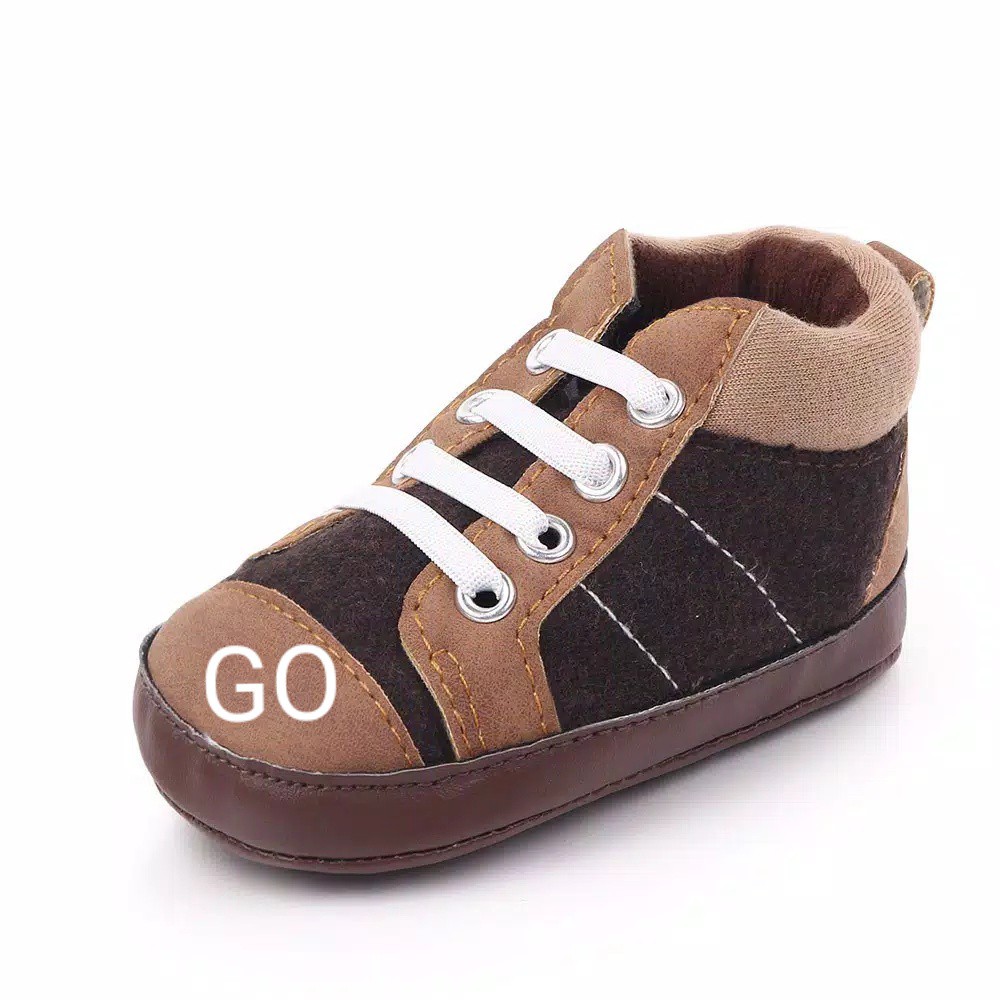 gos 2274 COBOY TIME Sepatu Anak Laki Sepatu Bayi Prewalker Shoes 0-18 bulan Import