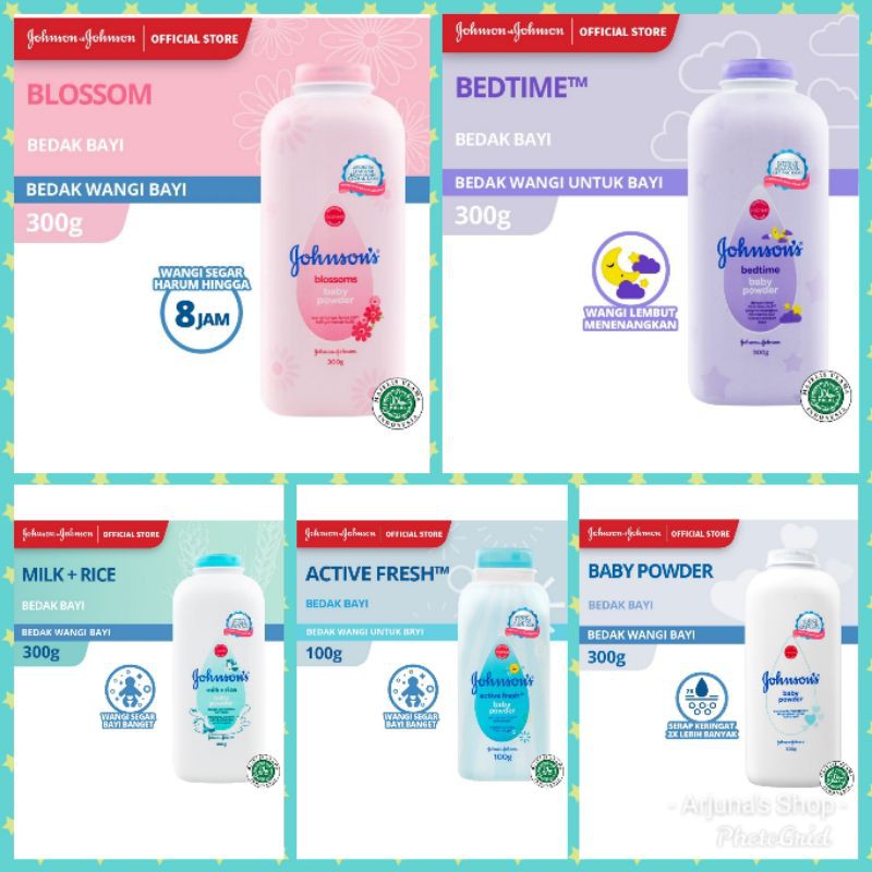 JOHNSON'S Baby Powder Bedak Bayi 300gr