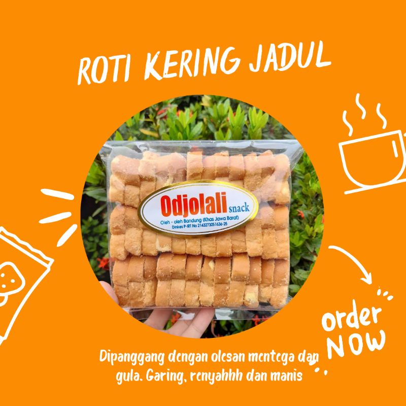 

Roti Kering Sisir Jadul Odjolali 125gr