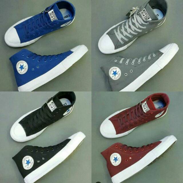 Sepatu Cowok Converse Chuktaylor High | sepatu murah import,premium,original size 39-43