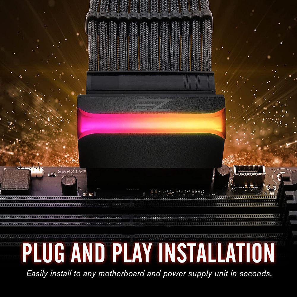 POPULAR Adaptor Colokan Listrik Konektor Komputer Kabel Power Supply DIY Modular Mounting