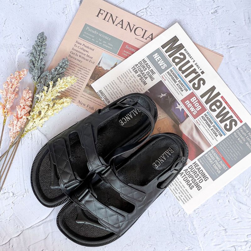 SANDAL BALANCE / HAYASHI SANDAL WANITA TALI JELLY IMPORT