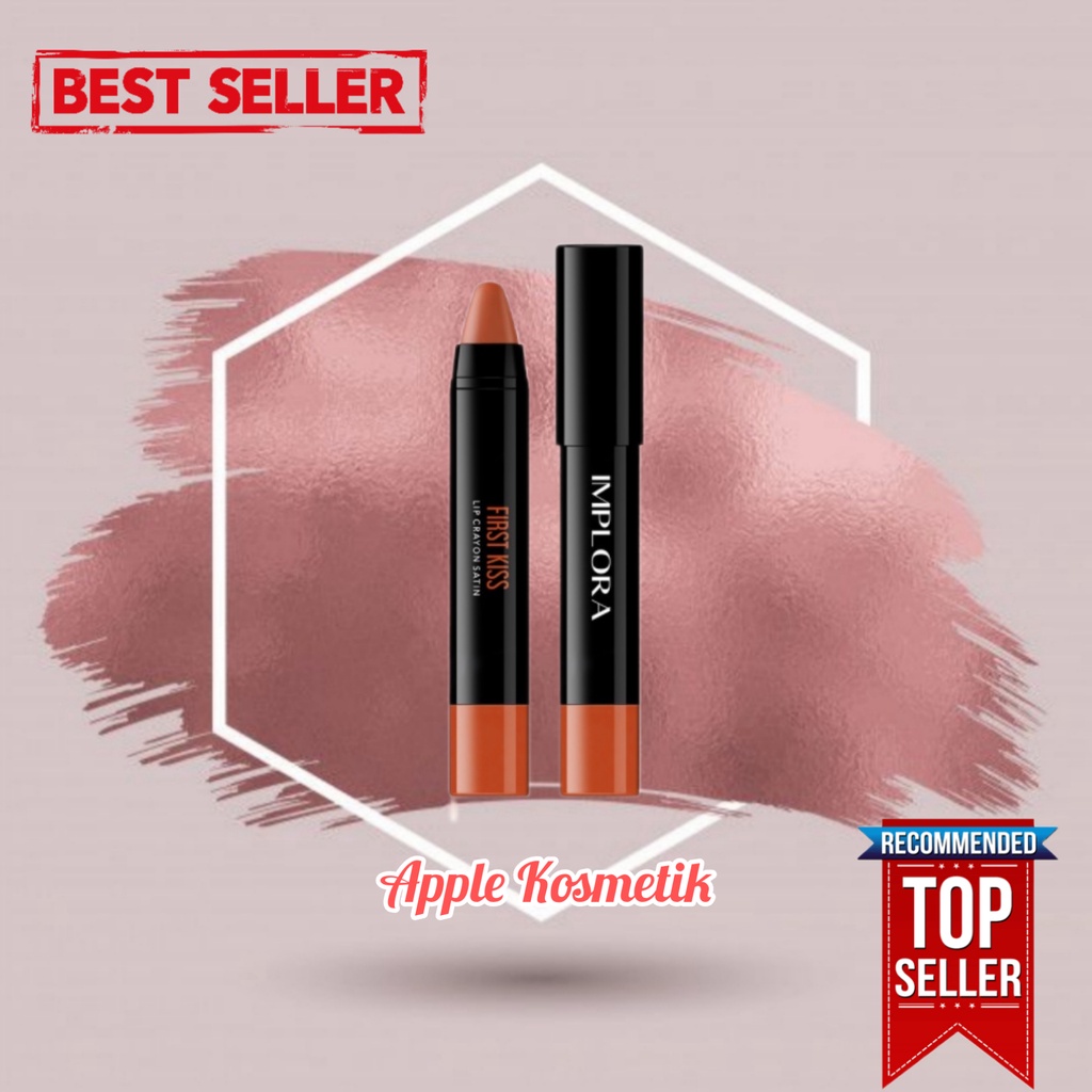 IMPLORA  Lip Crayon Satin 3,5gr (BPOM) New !!