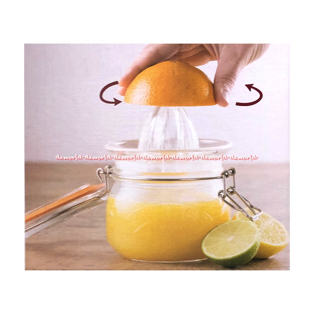 Kilner Juicer Jar Set 500ml Alat Pemeras Jeruk Manual Dengan Botol Top