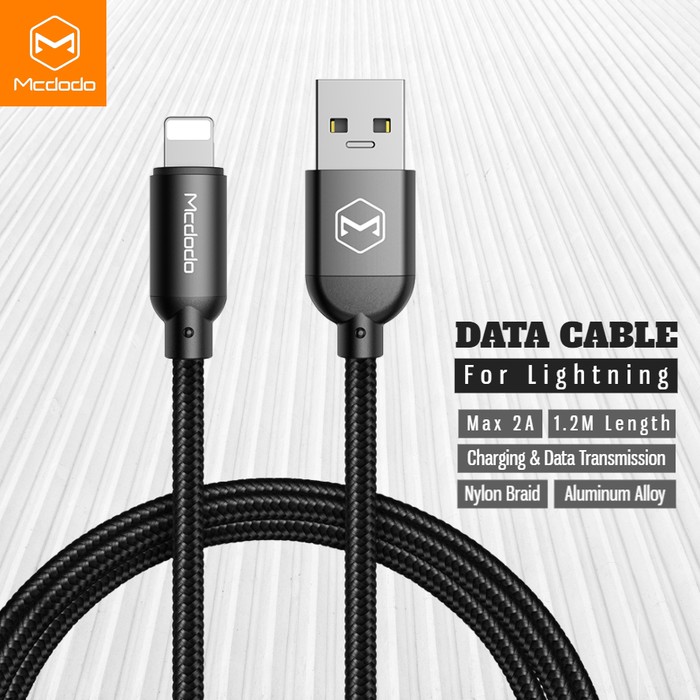 Ori MCDODO Data Cable for Lightning 2A 1.2M
