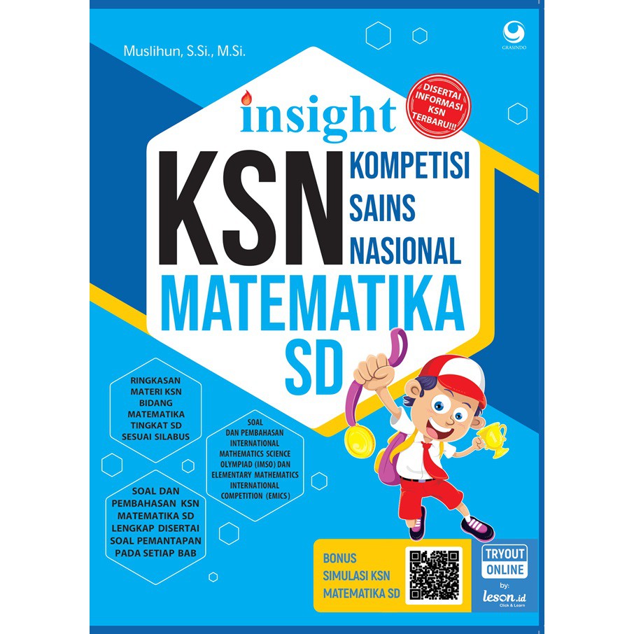 INSIGHT KSN MATEMATIKA, IPA, IPS SD & SMP / MATEMATIKA / KIMIA / EKONOMI SMA-MATEMATIKA SD