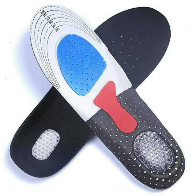 Alas Kaki Sepatu Shock Absorb Gel Orthotic Arch | Shopee