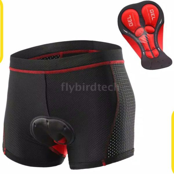 Celana sepeda padding pria Gel 3D