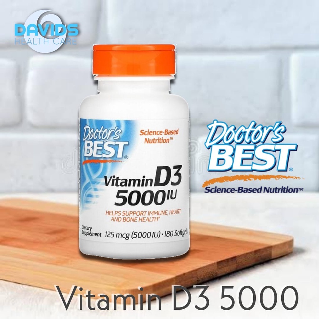 Doctor Best Vitamin 5000 iu Vit D