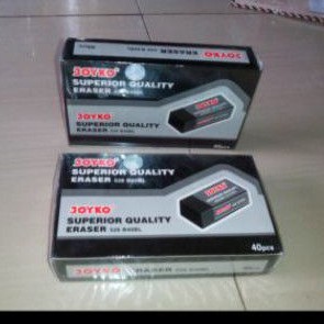 

Penghapus Stip Joyko Warna Hitam Isi 40 Pcs