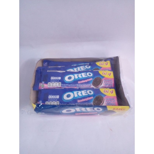 

oreo biskuit rasa stroberi isi 3